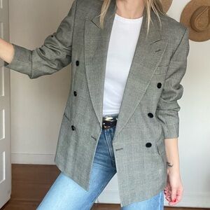 Men’s vintage wool blazer